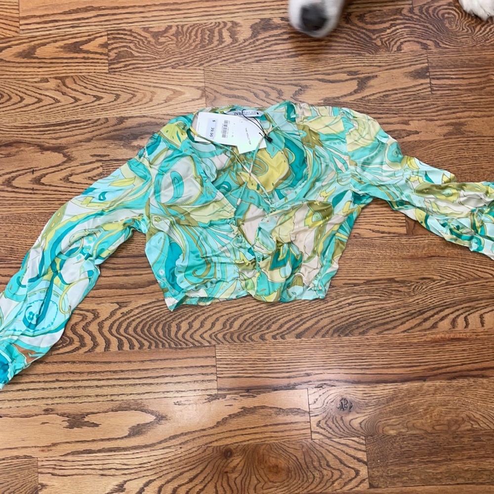 Zara top NWT